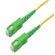 L-Com Simplex SC APC to SC APC Fiber Optic Patch Cables