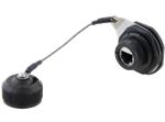 L-Com RJ45 Jam-Nut Receptacles for D38999/24 & M83723/60