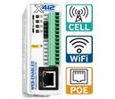 ControlByWeb X-412™ 4-Channel Relay & Analog Input Modules