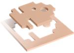 Parker Chomerics THERM-A-GAP™ HCS10 1.0W/m-K Low Hardness Gap Pads