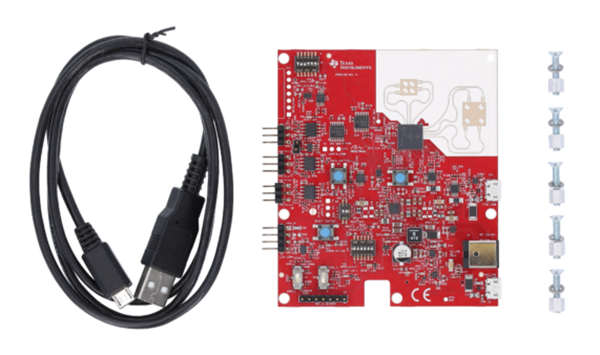 机械图纸 - Texas Instruments xWRL6844EVM 评估模块（EVM）