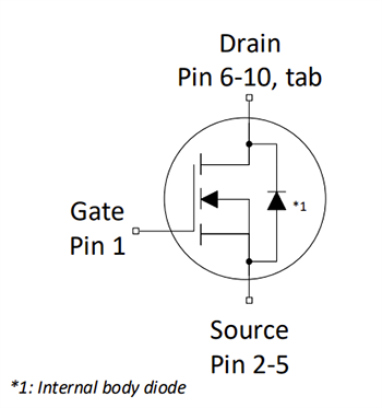 原理图 - Infineon Technologies OptiMOS™ 7 100V车规级功率MOSFET