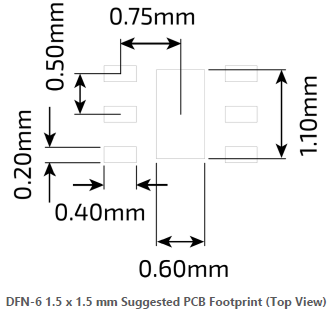 Mechanical Drawing - Guerrilla RF GRF2111 Low Noise Amplifier (LNA)
