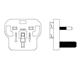 MEAN WELL AC PLUG-UK2