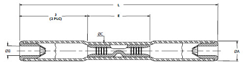 TE Connectivity Cold Applied Splices Diagram