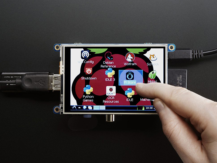 Adafruit PiTFT 3.5 inch touchscreen display