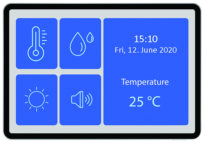 Terminal output of the Ambimate Sensor data