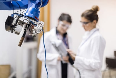 Advances in sensors and computer vision revolutionized the way industrial robots interacted with their environment.