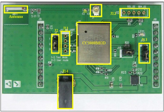 BoosterPack Board Top View