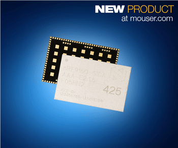 Nordic nRF91 SiP在贸泽开售蜂窝物联网解决方案