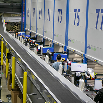 Vertical Lift Modules in the Mouser Distribution Center