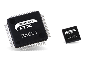 Mouser Electronics Stocking Renesas RX651 RX Microcontrollers