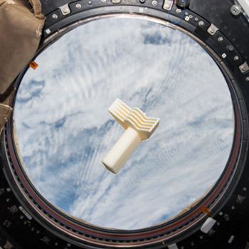 Winning Design of Mouser Electronics' International Space Station Design Challenge Is 3D-Printed in Space