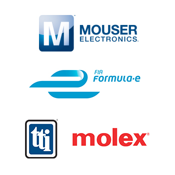 Mouser, TTI, Molex to Sponsor Formula E All-Electric Racing Team