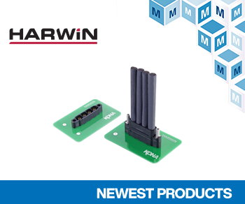 Harwin's Kona High-Reliability Power Connectors, Now Available at Mouser, Ensure Maximum Power in Harsh Environments