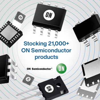 Mouser Electronics Meets Design Engineers' Needs with Expansive Portfolio of ON Semiconductor Products