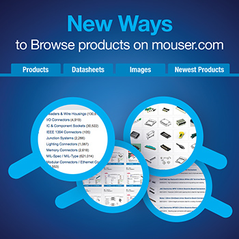 Mouser Electronics Debuts Simple Navigation of Hundreds of Thousands of Product Datasheets for Design Engineers