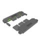 Samtec EQDP-042-10.00-SEU-SBL-5-B