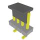 Samtec HFWJ-04-01-T-S-VS-P