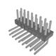 Samtec HTSW-108-22-T-D-RA
