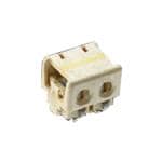 照明连接器 1 Position 24 AWG SMT IDC Feed Thru