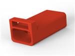 照明连接器 2P REC, MINI IP67 CONN.RED