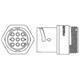 TE Connectivity / AMP 1445826-3